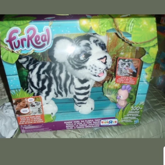 furreal friends ivory tiger